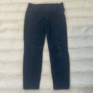 Candies slimming side zip zipper pull on skinny stretch jeans women’s size 13